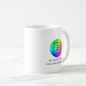 Modern Custom Business Logo Branding Mug コーヒーマグカップ (正面右)