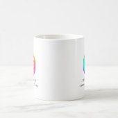 Modern Custom Business Logo Branding Mug コーヒーマグカップ (中央)