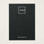 Modern Custom Business Logo Earring Display Cards (正面)