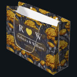 Modern Custom Carnation Charm Summer Wedding ラージペーパーバッグ<br><div class="desc">This floral patterned wedding product expresses enduring romance,  capturing floral elegance through every artistic detail.…... ... ... ... ... ... ... ... ..nature ,  Bride ,  classic ,  Groom ,  retro wedding  ,  Garden Wedding ,  modern wedding  ,  City Wedding ,  Beach Wedding ,  floral wedding</div>