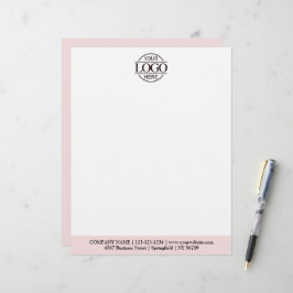 Modern Custom Company Business Logo Branding レターヘッド