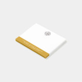 Modern Custom Company Business Logo Promotional ポストイット (アングル)