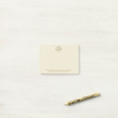 Modern Custom Company Business Logo Promotional ポストイット (デスク上)