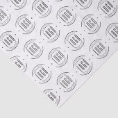 Modern custom company logo business branded 薄葉紙 (詳細)