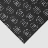 Modern custom company logo business branded 薄葉紙 (詳細)