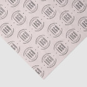 Modern custom company logo business branded 薄葉紙 (詳細)