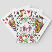 Modern Custom Family Game Night Gift Playing Cards トランプ (裏面)