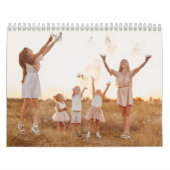 Modern Custom Family Name Photo Calendar 2026 カレンダー (カバー)