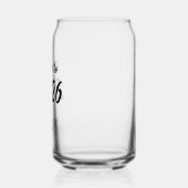 Modern Custom Festive Cheers 2026 New Years Party ガラス缶 (左)