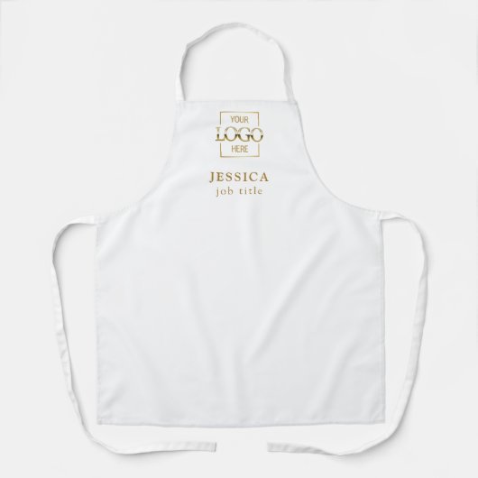Modern Custom Logo Business Employee Uniform エプロン (正面)