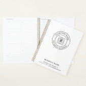 Modern Custom Logo Small Business Promo Planner プランナー手帳 (ディスプレー)