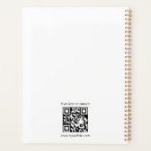 Modern Custom Logo Small Business Promo Planner プランナー手帳 (裏面)