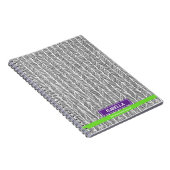  Modern Custom Name | Personalized Travel ノートブック (右側)