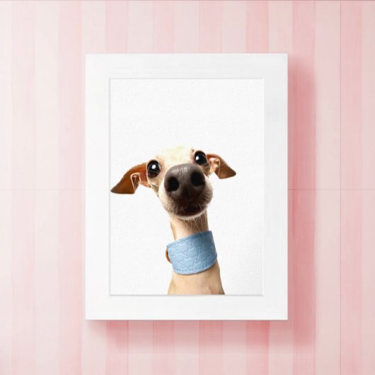 Modern Custom Pet Photo | Meeko ポスター