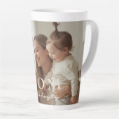 Modern Custom Photo MOM Large Latte Mug カフェラテマグ (右アングル)