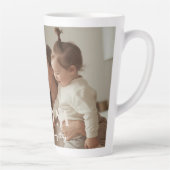 Modern Custom Photo MOM Large Latte Mug カフェラテマグ (右)