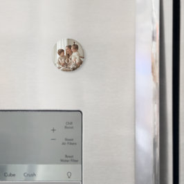 Modern Custom Photo MOM Mothers Day Magnet マグネット