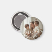 Modern Custom Photo MOM Mothers Day Magnet マグネット (正面/裏面)