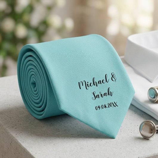 Modern Custom Solid Color Tie, Personalised  ネクタイ