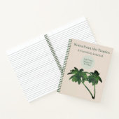 Modern Custom Tropical Vacation Journal  ノートブック (内部)
