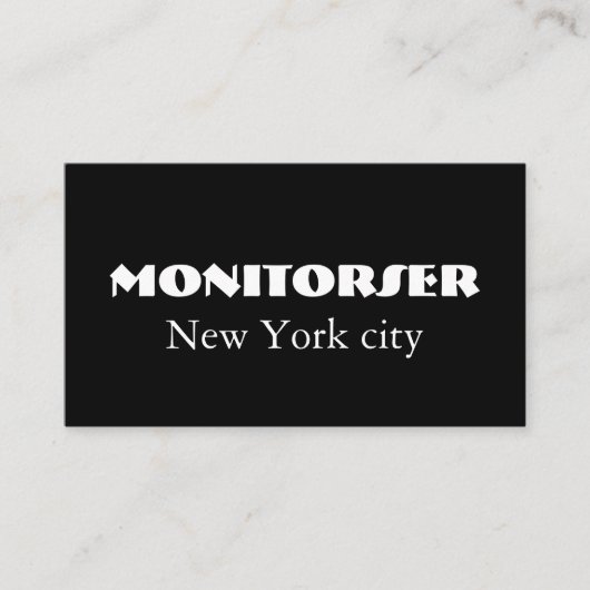 Modern Customizable Business Card 名刺 (正面)