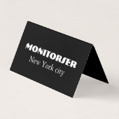 Modern Customizable Business Card 名刺 (正面)