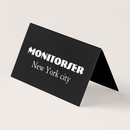 Modern Customizable Business Card 名刺