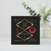 Modern Customizable Graduation Invitation    招待状 (スタンド正面)