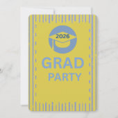Modern Customizable Graduation Party Invitation Ca 招待状 (正面)