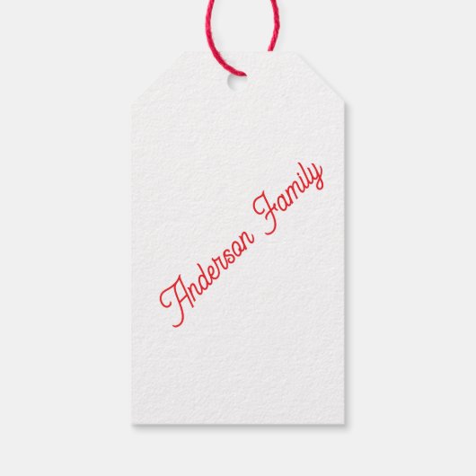 Modern Cute Easter Bunny And Eggs Collection ギフトタグ (裏面)