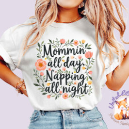 Modern Cute Floral Mother's Day, Cute Botanical Tシャツ
