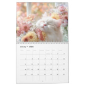 Modern Cute Funny Pet  Cat Photos  カレンダー (1月 2026)