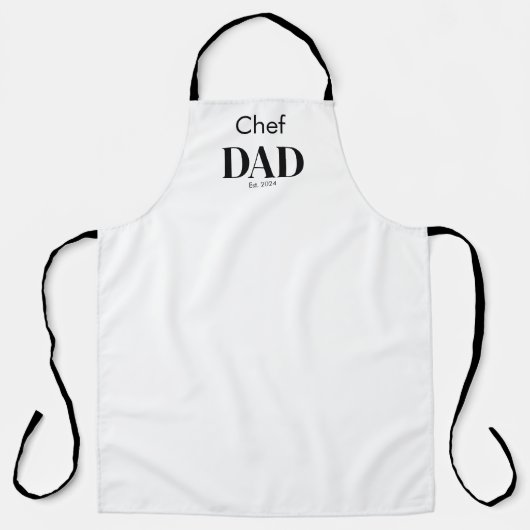Modern Dad Established  エプロン (正面)