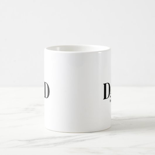 Modern Dad Established Mug コーヒーマグカップ (中央)