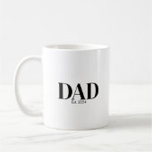 Modern Dad Established Mug コーヒーマグカップ (左)