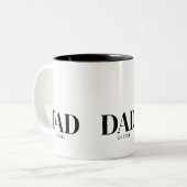 Modern Dad Established Mug ツートーンマグカップ (正面左)