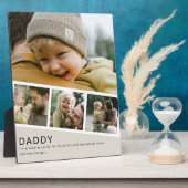 Modern Daddy Photo Strip Collage フォトプラーク (側面)