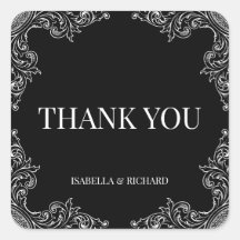 Modern Deco| Elegant Black and White Wedding