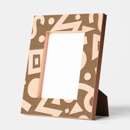 Modern Decorative Patterns レーザー彫刻フレーム (左)