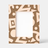 Modern Decorative Patterns レーザー彫刻フレーム (正面)