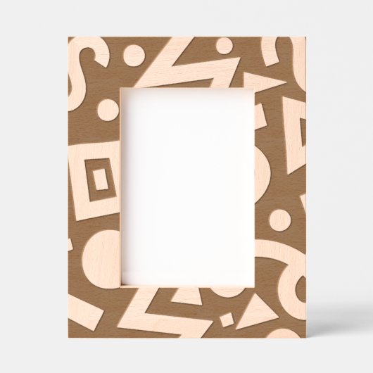 Modern Decorative Patterns レーザー彫刻フレーム (正面)