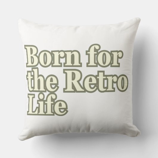 Modern Decorative Pillow – Minimalist Accent クッション (裏面)