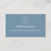 Modern Dental Appointment Card | Clinic Reminder 予約カード (正面)