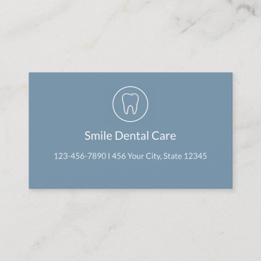 Modern Dental Appointment Card | Clinic Reminder 予約カード (正面)