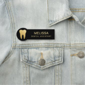 Modern Dental Assistant Tooth 名札 (インサイチュ)