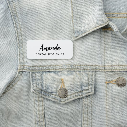 Modern Dental Hygienist Script 名札 (インサイチュ)