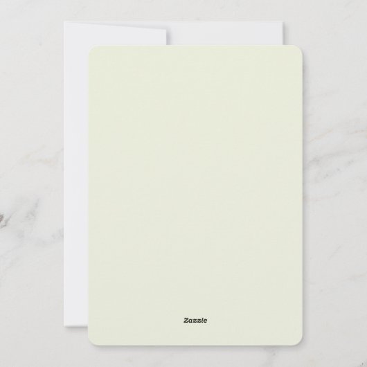 Modern Derby Horse Racing Party Invitation 招待状 (裏面)