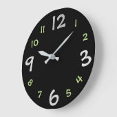 Modern design wall Clock ラージ壁時計 (傾斜)