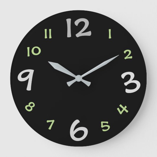 Modern design wall Clock ラージ壁時計 (正面)