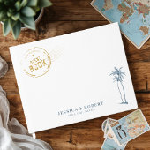 Modern Destination Wedding ゲストブック